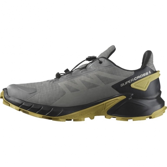 Neu Eingetroffen Salomon Herren Trailrunningschuhe SHOES SUPERCROSS 4 GTX - Zinn/Schwarz/Kressegrün Neu Eingetroffen Salomon Herren Trailrunningschuhe SHOES SUPERCROSS 4 GTX - Zinn/Schwarz/Kressegrün