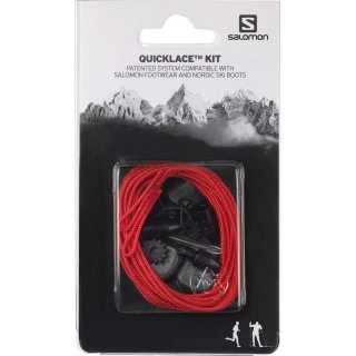 Neu Eingetroffen Salomon Schließsystem QUICKLACE - Rot