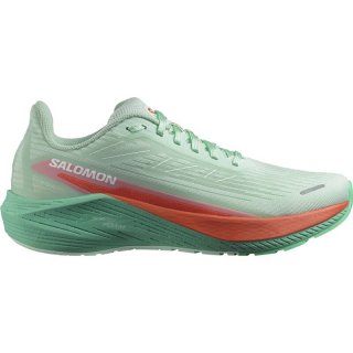 Neu Eingetroffen Salomon Damen Laufschuhe SHOES AERO BLAZE 2 W - Bay/Kirschtomate/Elektrisches Grün