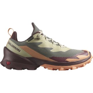 Neu Eingetroffen Salomon Damen Multifunktionsschuhe SHOES CROSS OVER 2 GTX W - Luzerne/Cantaloupe/Bitterschokolade