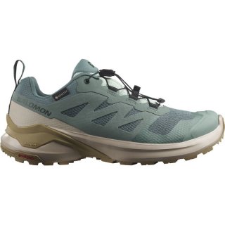 Neu Eingetroffen Salomon Damen Trailrunningschuhe SHOES X-ADVENTURE GTX W - Nordatlantik / Federgrau / Antikbronze