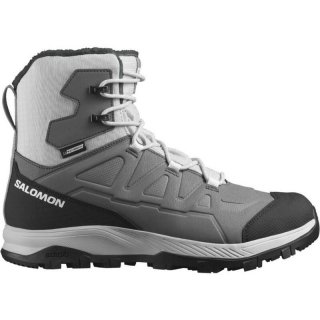 Neu Eingetroffen Salomon Damen Stiefel SHOES OUTFROST TS CSWP W - Gray Violet/Castlerock/Schwarz