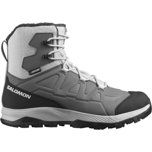 Neu Eingetroffen Salomon Damen Stiefel SHOES OUTFROST TS CSWP W - Gray Violet/Castlerock/Schwarz