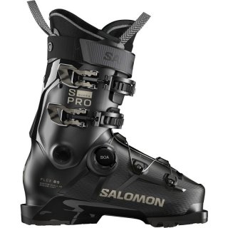 Neu Eingetroffen Salomon Damen Ski-Schuhe ALP. BOOTS - Schwarz/Schwarz/Hellbronze Metallic