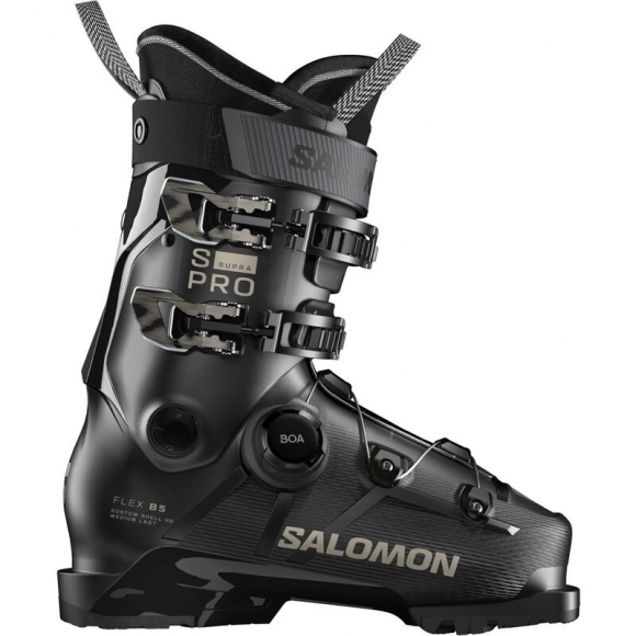 Neu Eingetroffen Salomon Damen Ski-Schuhe ALP. BOOTS - Schwarz/Schwarz/Hellbronze Metallic