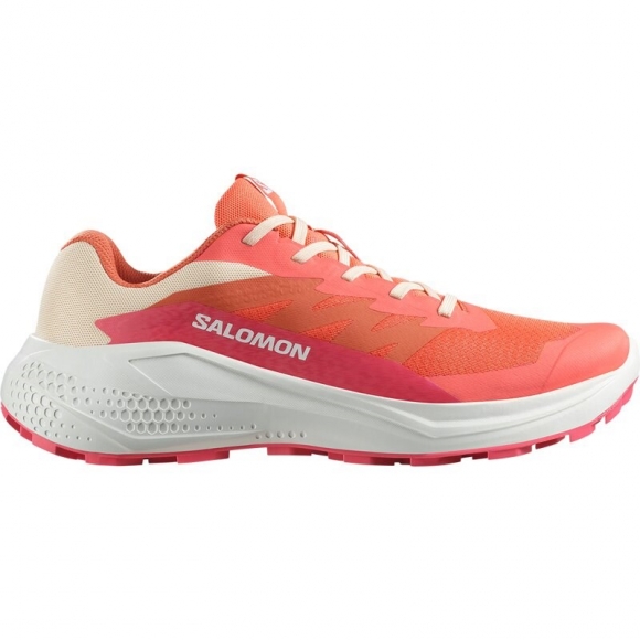 Neu Eingetroffen Salomon Damen Trailrunningschuhe SHOES ALPHAGLIDE W - Emberglow/Weiß/Rotrot