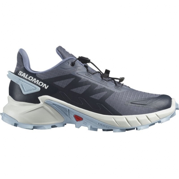 Neu Eingetroffen Salomon Damen Trailrunningschuhe SHOES SUPERCROSS 4 W - Grisaille/Weiß/Kaschmirblau