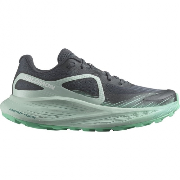 Neu Eingetroffen Salomon Damen Trailrunningschuhe SHOES GLIDE MAX TR W - Ebenholz/Blauer Nebel/Kakadu
