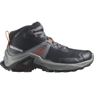 Neu Eingetroffen Salomon Kinder Multifunktionsstiefel SHOES X RAISE MID GTX J - Schwarz/Stiller Farbton/Drachenfeuer