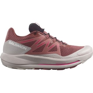 Neu Eingetroffen Salomon Damen Trailrunningschuhe SHOES PULSAR TRAIL W - Kuhhaut/Rosenasche/Pink Glo