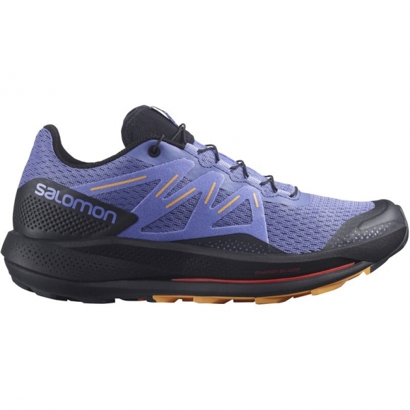 Neu Eingetroffen Salomon Damen Trailrunningschuhe SHOES PULSAR TRAIL W Velvet - Samtmorgen/Schwarz/Leuchtendes Orange