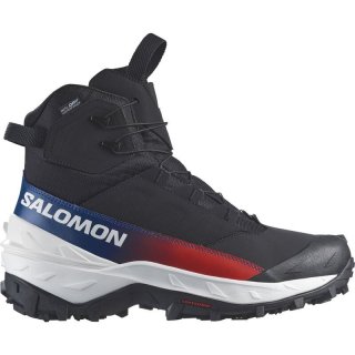Neu Eingetroffen Salomon Herren Trekkingsandale SHOES CROSSTRAK POWDER WP EQUIPE - Schwarz/Schwarz/Schwarz