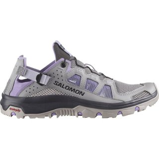 Neu Eingetroffen Salomon Damen Sandalen SHOES TECHAMPHIBIAN 5 W - Möwe/Violette Tulpe/Kosmischer Himmel