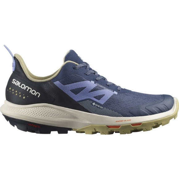 Neu Eingetroffen Salomon Damen Multifunktionsschuhe SHOES OUTpulse GTX W Mood - Stimmungsindigo/Lauchgrün/Ostern