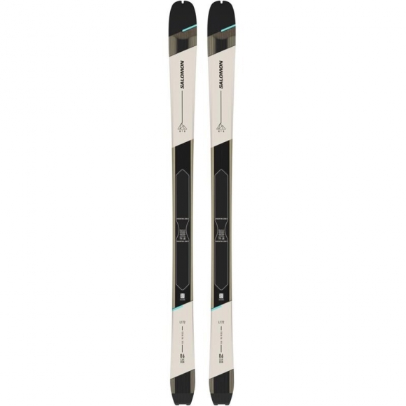 Neu Eingetroffen Salomon Damen Freeride Ski T MTN 86 W CARBON + - Regentag/Schwarz/Aruba-Blau