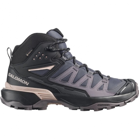 Neu Eingetroffen Salomon Damen Trekkingstiefel SHOES X ULTRA 360 MID GTX W 9 - Neun Eisen/Excalibur/Schattengrau