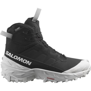 Neu Eingetroffen Salomon Herren Stiefel SHOES CROSSTRAK POWDER WP - Schwarz/Schwarz/Weiß