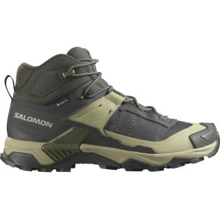 Neu Eingetroffen Salomon Herren Multifunktionsstiefel SHOES X ULTRA 5 MID GTX - Torf/Graugrün/Blaue Nächte