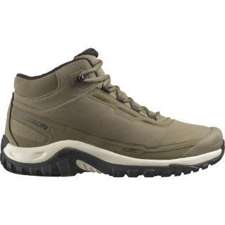 Neu Eingetroffen Salomon Herren Stiefel SHOES SHELTER WP Stone - Steingrau/Schwarz/Regentag