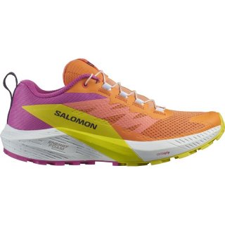Neu Eingetroffen Salomon Damen Trailrunningschuhe SHOES SENSE RIDE 5 W - Paradiesvogelblume/Weiß/Schwefelspirale