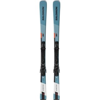 Neu Eingetroffen Salomon Herren All-Mountain Ski E - Tahiti-Türkis/Hellrot/Schwarz