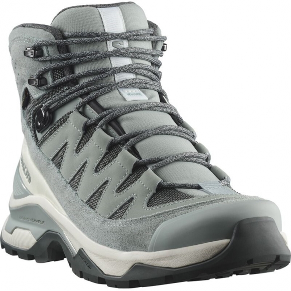 Neu Eingetroffen Salomon Damen Trekkingstiefel SHOES QUEST ECHO GTX W - Grünes Milieu/Eiszapfen/Urban Chic