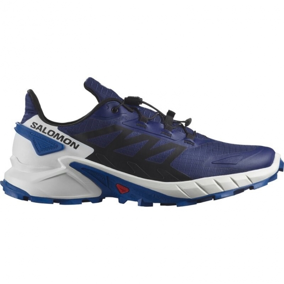 Neu Eingetroffen Salomon Herren Trailrunningschuhe SHOES SUPERCROSS 4 - Blauer Druck/Schwarz/Lapisblau