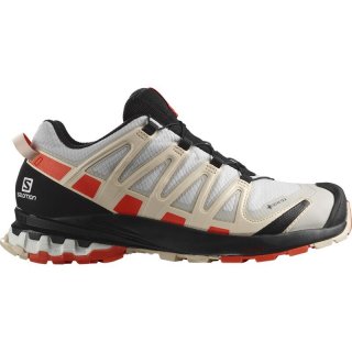 Neu Eingetroffen Salomon Damen Trailrunningschuhe SHOES XA PRO 3D v8 GTX W - Mondfelsen/Kirschtomate/Sonnenkuss