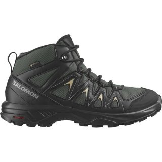 Neu Eingetroffen Salomon Herren Multifunktionsstiefel SHOES X BRAZE MID GTX - Urban Chic/Schwarz/Schiefergrün