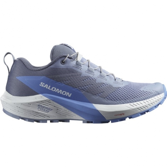 Neu Eingetroffen Salomon Damen Trailrunningschuhe SHOES SENSE RIDE 5 W - Stonewash/Balladenblau/Provence