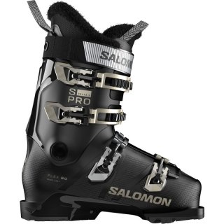Neu Eingetroffen Salomon Damen Ski-Schuhe ALP. BOOTS - Schwarz/Schwarz/Hellbronze-Metallic