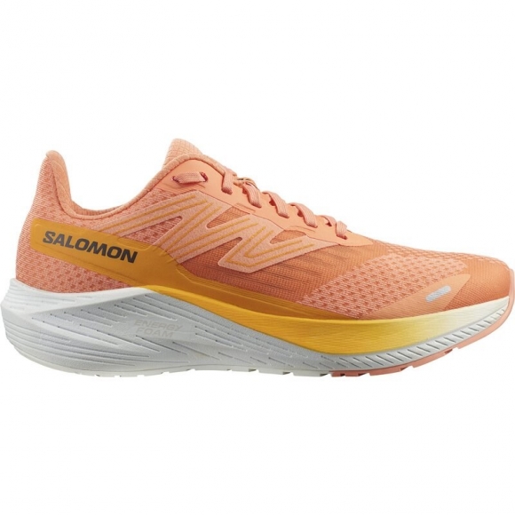 Neu Eingetroffen Salomon Damen Laufschuhe SHOES AERO BLAZE W - Cantaloupe/Zinnie/Weiß