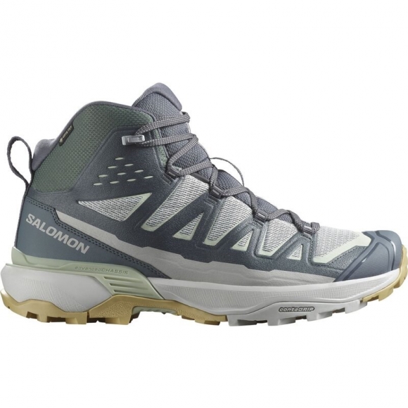 Neu Eingetroffen Salomon Herren Multifunktionsstiefel SHOES X ULTRA 360 EDGE MID GTX - Grauviolett/Turbulenz/Meerschaum