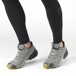 Neu Eingetroffen Salomon Damen Trailrunningschuhe SHOES SPEEDCROSS 5 GTX W Wrought - Schmiedeeisen/Spray/Antikes Moos