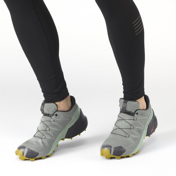 Neu Eingetroffen Salomon Damen Trailrunningschuhe SHOES SPEEDCROSS 5 GTX W Wrought - Schmiedeeisen/Spray/Antikes Moos Neu Eingetroffen Salomon Damen Trailrunningschuhe SHOES SPEEDCROSS 5 GTX W Wrought - Schmiedeeisen/Spray/Antikes Moos