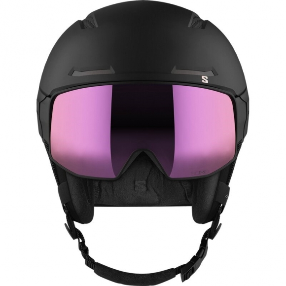 Neu Eingetroffen Salomon Herren Helm HELMET DRIVER PRO SIGMA MIPS Black - Schwarz/Roségold