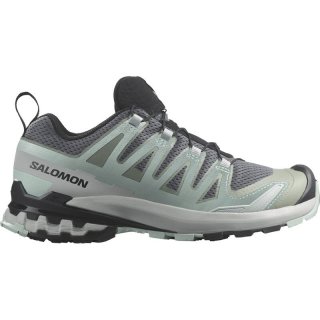 Neu Eingetroffen Salomon Damen Trailrunningschuhe SHOES XA PRO 3D V9 W - Stiller Schatten/Lilie Pad/Blue Haze