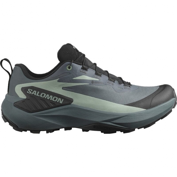 Neu Eingetroffen Salomon Damen Trailrunningschuhe SHOES GENESIS GTX W - Turbulenz/Schwarz/Grünes Milieu