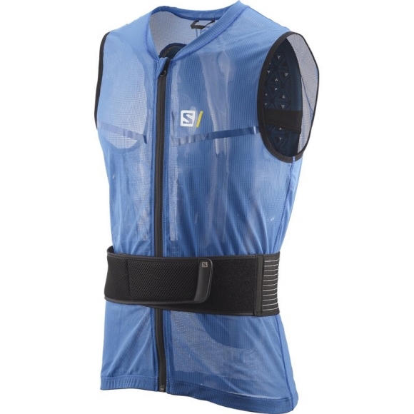 Neu Eingetroffen Salomon Schoner BACK PROTE FLEXCELL PRO VEST RACE - Rennblau
