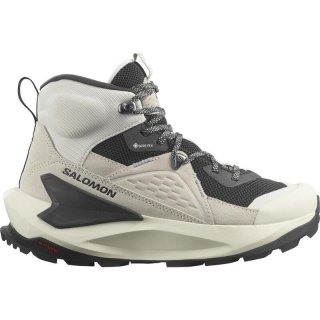 Neu Eingetroffen Salomon Damen Trekkingstiefel SHOES ELIXIR MID GTX W - Vanilleeis/Phantom/Metall