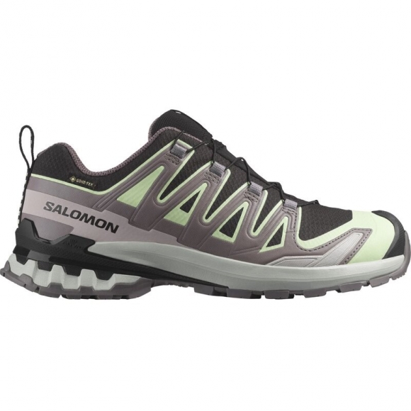 Neu Eingetroffen Salomon Damen Trailrunningschuhe SHOES XA PRO 3D V9 GTX W - Schwarz/Patinagrün/Grauviolett