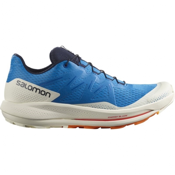 Neu Eingetroffen Salomon Herren Trailrunningschuhe SHOES PULSAR TRAIL Indigo - Indigoblau/Vanilleeis/Lebendig