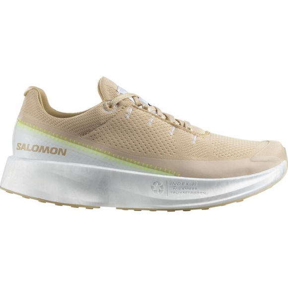 Neu Eingetroffen Salomon Damen Laufschuhe SHOES INDEX 02 W - Weiß/Haselnuss/Sicherheitsgelb