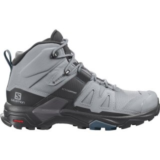 Neu Eingetroffen Salomon Damen Multifunktionsstiefel SHOES X ULTRA 4 MID GTX W - Quarry/Schwarz/Legionblau