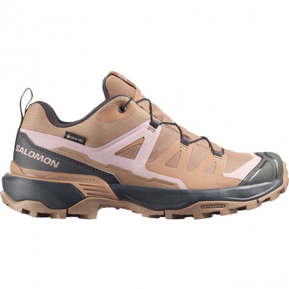 Neu Eingetroffen Salomon Damen Multifunktionsschuhe SHOES X ULTRA 360 GTX W - Burro/Asphalt/Pekannussbraun