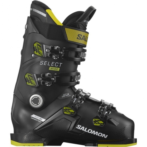 Neu Eingetroffen Salomon Herren Ski-Schuhe ALP. BOOTS SELECT 80 WIDE - Schwarz/Säuregrün/Beluga