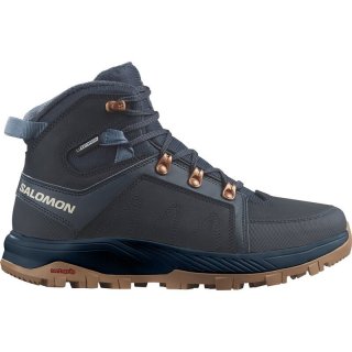 Neu Eingetroffen Salomon Damen Apres Schuhe SHOES OUTCHILL TS CSWP W - Kohlenstoff/Kohlenstoff/Beringmeer