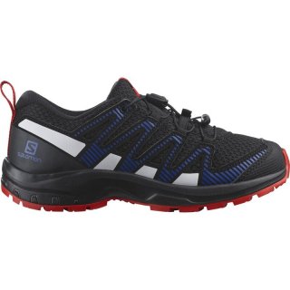 Neu Eingetroffen Salomon Kinder Multifunktionsschuhe SHOES XA PRO V8 J - Schwarz/Lapisblau/Feuriges Rot