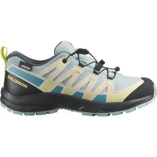 Neu Eingetroffen Salomon Kinder Multifunktionsschuhe SHOES XA PRO V8 CSWP J - Tanager Türkis/Tinte/Sonnig L