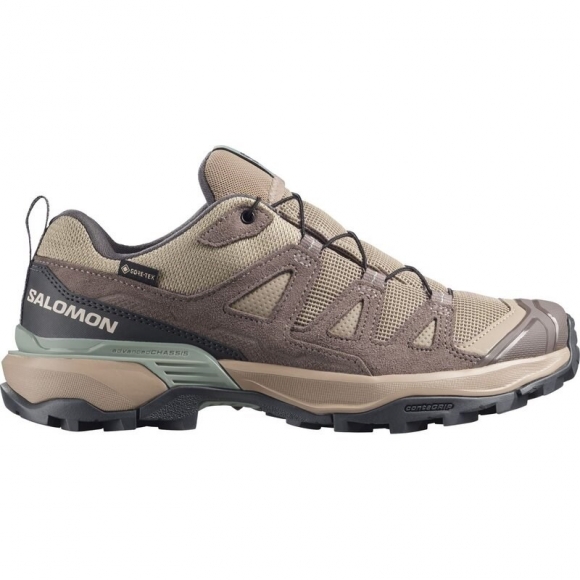 Neu Eingetroffen Salomon Damen Multifunktionsschuhe SHOES X ULTRA 360 LTR GTX W - Wüstenbraun/Eisen/Grünes Milieu